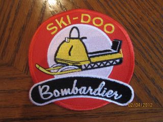 Ski doo patch NOS bombardier 1960s style