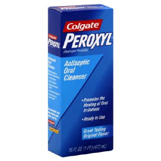 Colgate Peroxyl Antiseptic Oral Cleanser Original 16 Oz