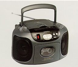 Aiwa CSD EX110 Compact Design CD Radio CassetteRecorder   Blk