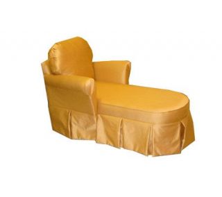Shantung Double Arm Chaise Lounge —