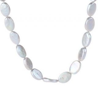 Honora Cultured FreshwaterPearl 36 Graduated Coin Necklace —
