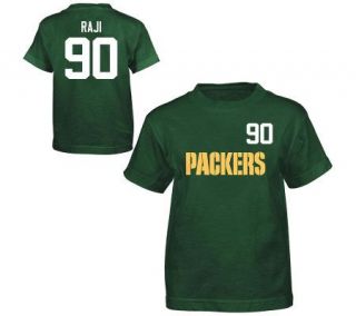 NFL Packers BJ Raji Youth Name & Number T Shirt —
