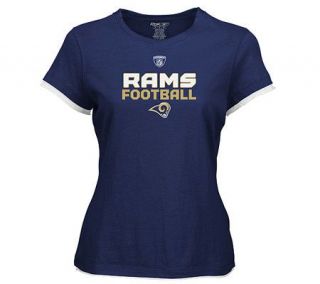 NFL St. Louis Rams Womens Plus Size Gemini TooT Shirt —