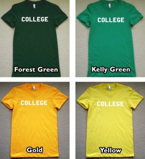 College T Shirt Women Animal House Funny Frat Party Tee