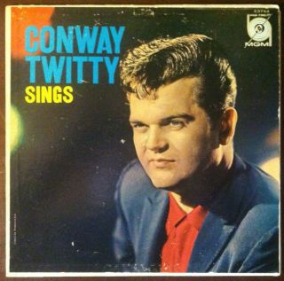 Conway Twitty Sings MGM 1959 E3744 Yellow Label VG