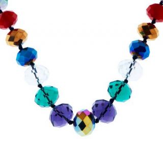 Joan Rivers Spectrum of Color 34 Necklace w/ 3 Extender   J271737