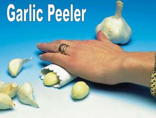 Garlic Peeler Press Cooking Kitchen Peeling Silicone Tool Crusher