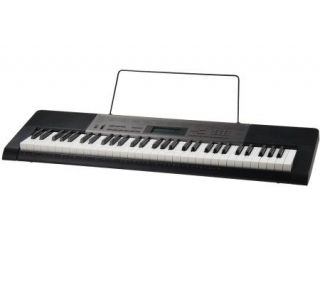 Casio Lighted Keyboard w/ Lessons, 6 USB Cable & Stereo Headphones