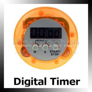 Illustrative Stopwatch Digital Kitchen Cooking Timer LCD Alarm Count