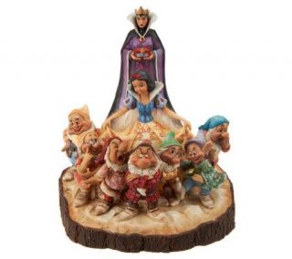 Jim Shore DisneyTradition Wood Carved Snow White Figurine —