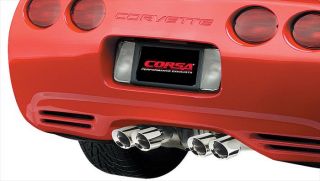 1997 2004 Corvette C5 Z06 Corsa Performance Xtreme Axleback Exhaust