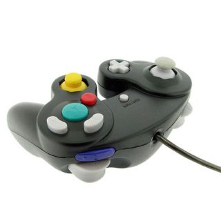 Black Shock Game Controller Pad for Nintendo Gamecube GC Wii NEW
