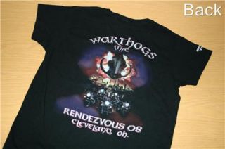 Warthogs Motorcycle Club Cleveland Oh T Shirt Womens M