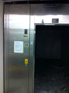 Stainless Steel Walk in Cooler 16x18 with Two SS Doors