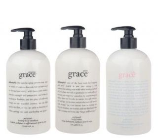 philosophy state of grace lotion trio —