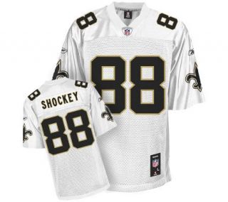 NFL Saints Jeremy Shockey Replica White Jersey —