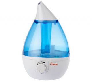 Whisper Quiet Drop Shaped Cool Mist Humidifier —