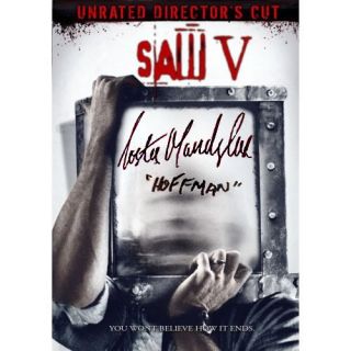  Saw 5 DVD Autographed by Saw Legend Costas Mandylor Hoffman
