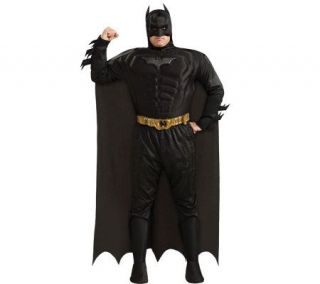 Batman Dark Knight Deluxe Muscle Batman Adult Plus Costume —