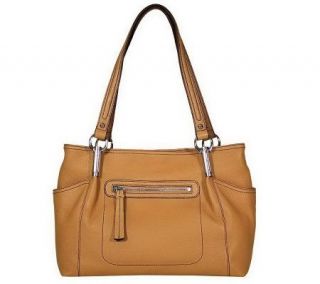 As Is Etienne Aigner Leather Tuckerton Tote —