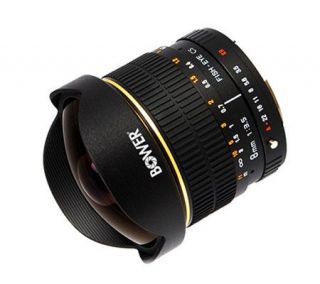 Bower 8mm F3.5 Ultra Wide Fisheye Lens for SonyDigital SLR —