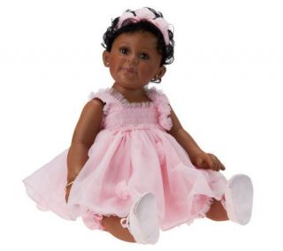 Peyton 13 inch Seated Porcelain Doll by Marie Osmond —