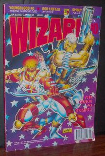 Wizard Comic Book Price Guide Magazine #10 June 1992 Cable Shaft