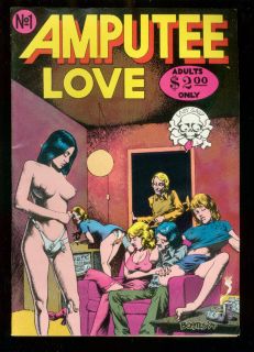 Amputee Love 1 1975 Amputee Comic Book Unique RARE