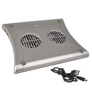   PA248U3 Chill Mat Laptop Notebook Cooler Cooling Pad w 2 80mm fans