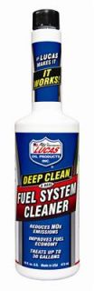 Lucas Oil 10512 1 Fuel System Additive Deep Cleaner 16 oz. Each