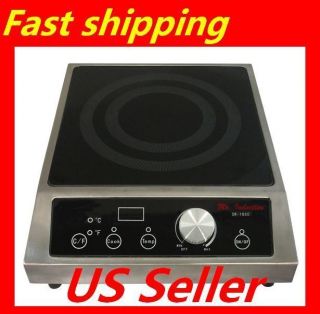  Glass Cooktop 3400W Countertop Induction Range 208 240V