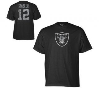 NFL Oakland Raiders Ken Stabler Legends Name &Number T Shirt
