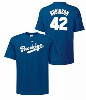 Jackie Robinson Brooklyn Dodgers Cooperstown Collection Youth ID Shirt