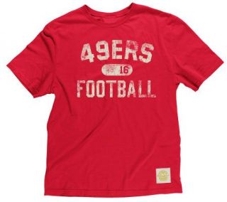 NFL San Francisco 49ers Joe Montana Retro T Shirt —