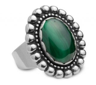Carolyn Pollack Oasis Collection Malachite Ring —