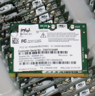 HP Compaq NC4000 NC6000 NC8000 Mini PCI Wireless Card