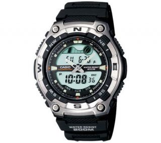 Casio Mens Forester Active Dial Sport Watch —