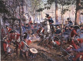 Battle of Cowpens Don Troiani Revolutionary War Col Daniel Morgan
