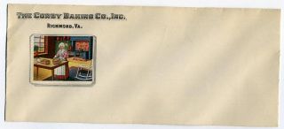 Corby Baking Co Envelope Richmond VA 1920s