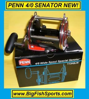 Penn Senator 113L2LW 4 0 Big Game Reel Free USA SHIP New