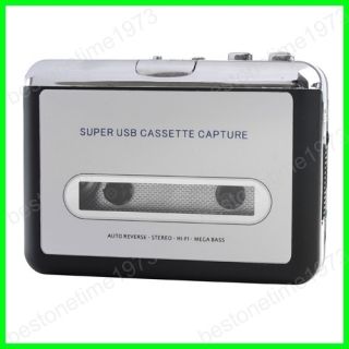 Tape to PC Audio Musicplayer USB Cassette to MP3 Converter Capture