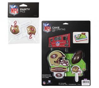 NFL San Francisco 49ers Cake Decorating Kit —