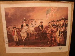 1976 Surrender of Lord Cornwallis at Yorktown FDC Stamp