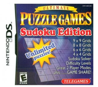 Ultimate Puzzle Games Sudoku Edition   Nintendo DS —