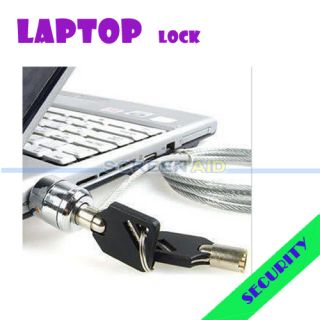 Notebook Laptop PC Computer Security Lock Chain Cable