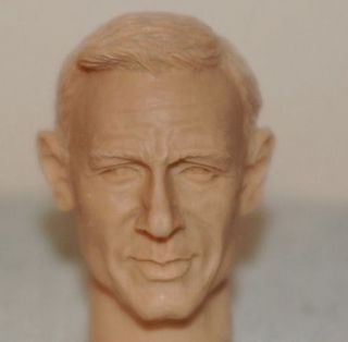 12 1 6 Custom Daniel Craig Figure Head