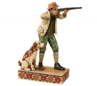 Jim Shore Heartwood Creek Hunter with Dog Figurine   H361764