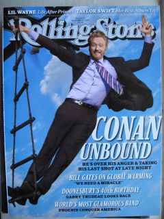Conan OBrien 11 11 10 Magazine Taylor Swift Doonesbury