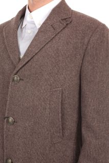 CORNELIANI ID Man Original Coat Size 50 ITA Drop 6R Color Brown 100