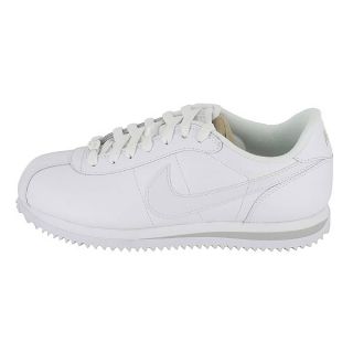 Nike Wmns Cortez Leather White White Grey Womens US Size 7 5 UK 5